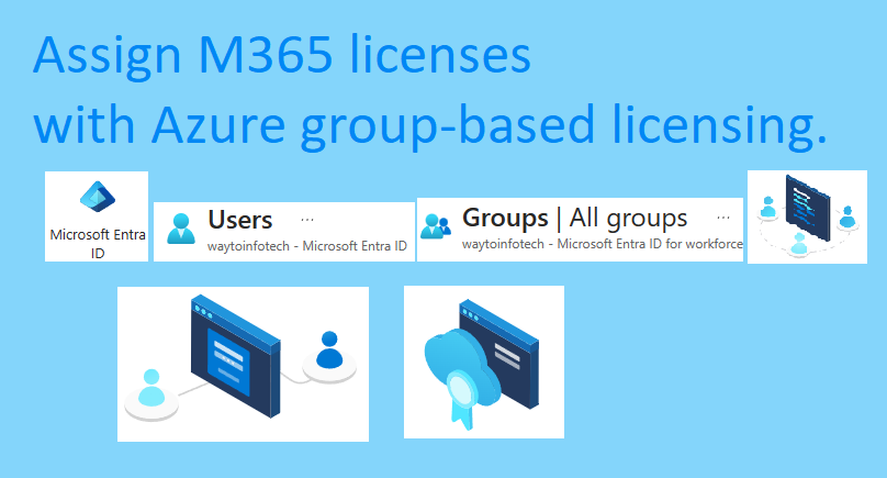 Assign M365 licenses with Azure group-based licensing