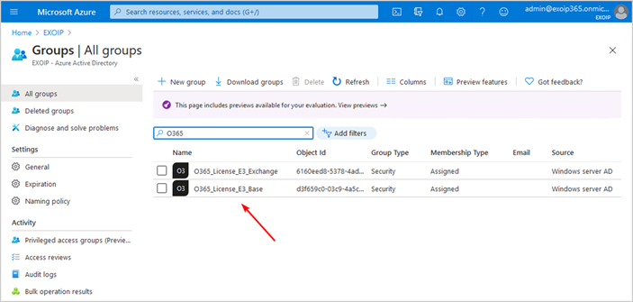 Assign M365 licenses with Azure group-based licensing-2