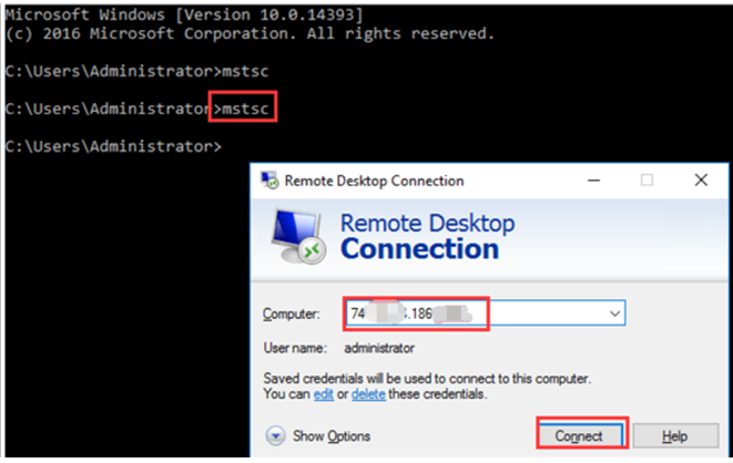 How to RDP connect to Windows Server/VPS